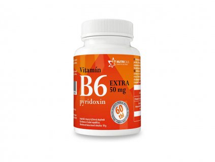vitamin b6 extra pyridoxin 50 mg 60 tablet nutricius
