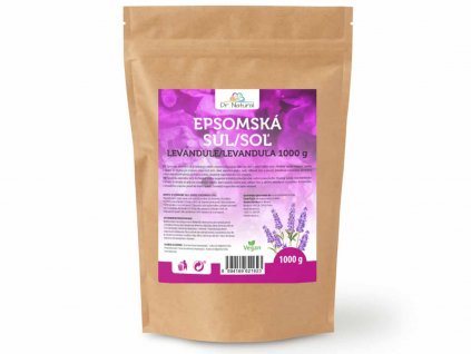 epsomská sůl levandule 1000 g