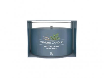 39377 yankee candle votivni svicka plnena ve skle bayside cedar