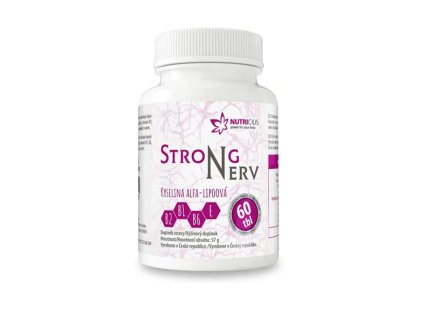 nutricius strong nerv kyselina alfa lipova s vitaminy 60 tablet