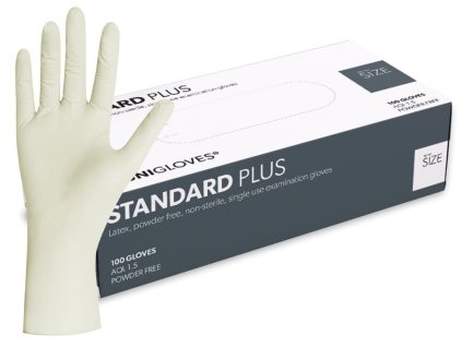 standard plus latexove rukavice