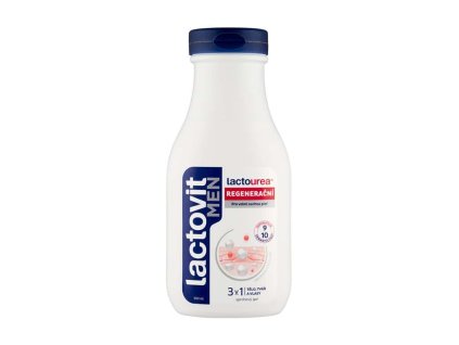 regenerační sprchový gel lactovit s ureou