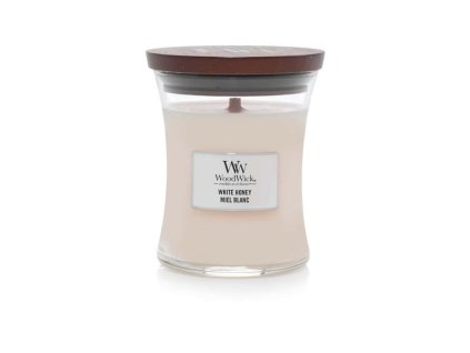 34070 WoodWick White Honey váza střední