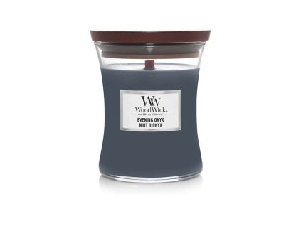 31805 WoodWick Evening onyx vaza stredni