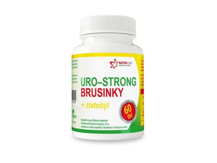 uro strong brusinky zlatobyl 60 tablet