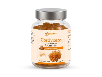 nutricius gummies Cordyceps 60 gumídků
