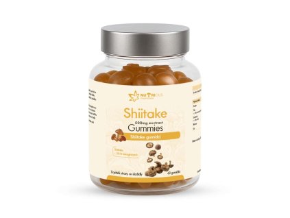 nutricius gummies Shiitake 60 gumídků