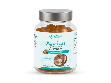 nutricius gummies Agaricus 60 gumídků