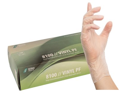 nitras vinylove rukavice 8100