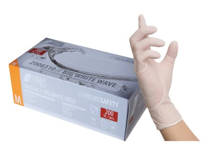 nitrilové rukavice big white wave 2008310