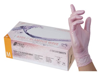 nitras nitrilove rukavice glamour wave 8304