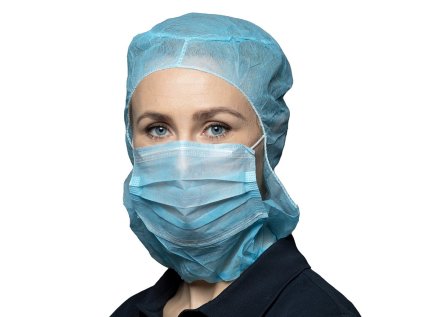 astro kukla s ustenkou modra