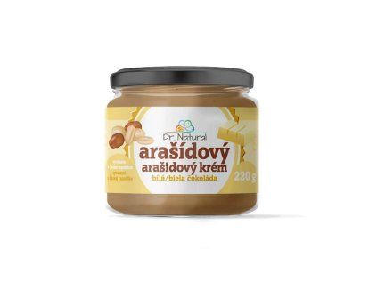 arasidovy krem s bilou cokoladou 220 g