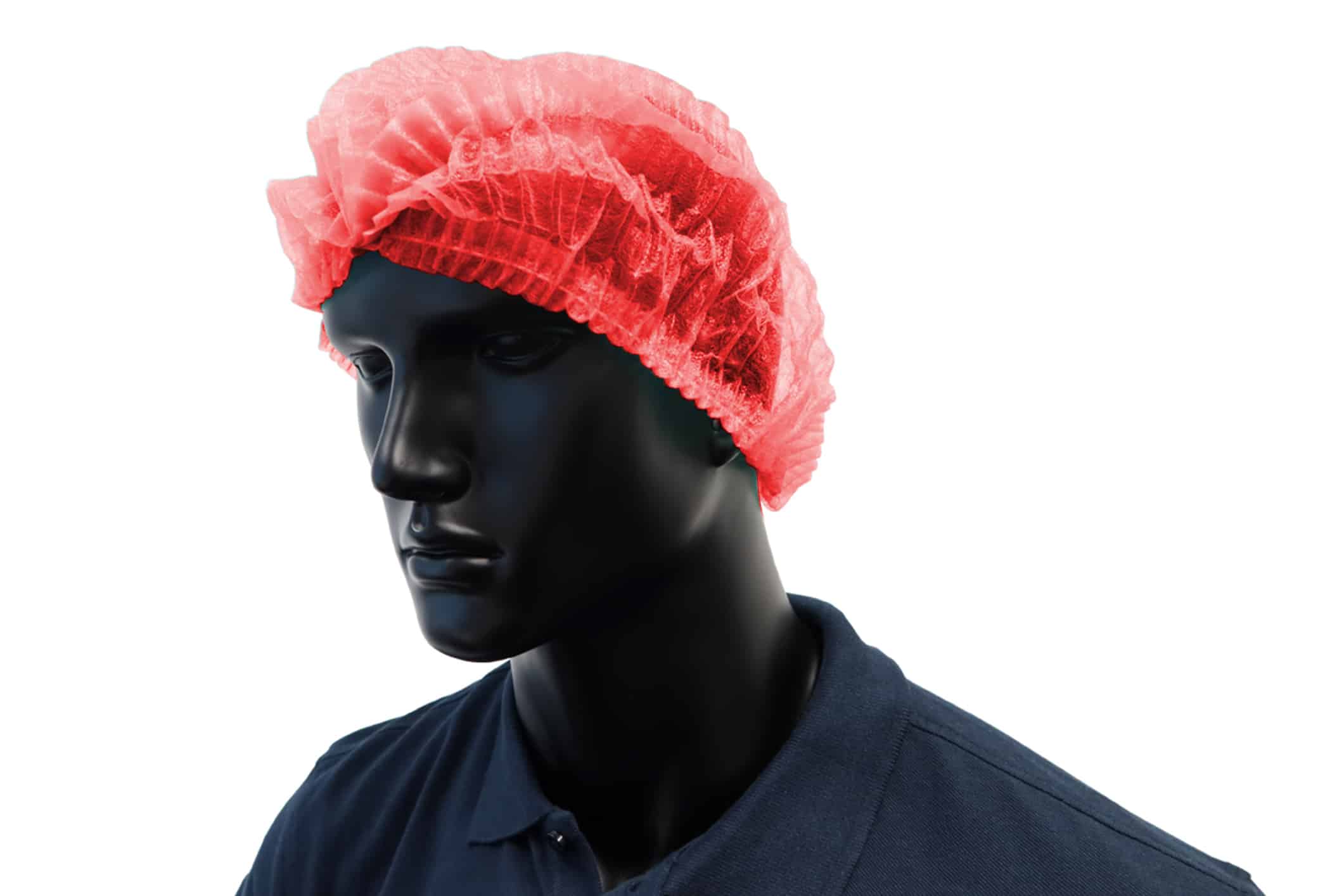 UNIGLOVES Jednorázové čepice - CLIP Barva: červená