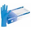 unigloves soft nitril blue 300 extra dlouhé rukavice