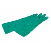 dvě zelené rukavice xtreme protiichemické do průmyslu