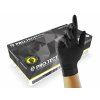 unigloves černé nitrilové rukavice protect black hd 100 ks