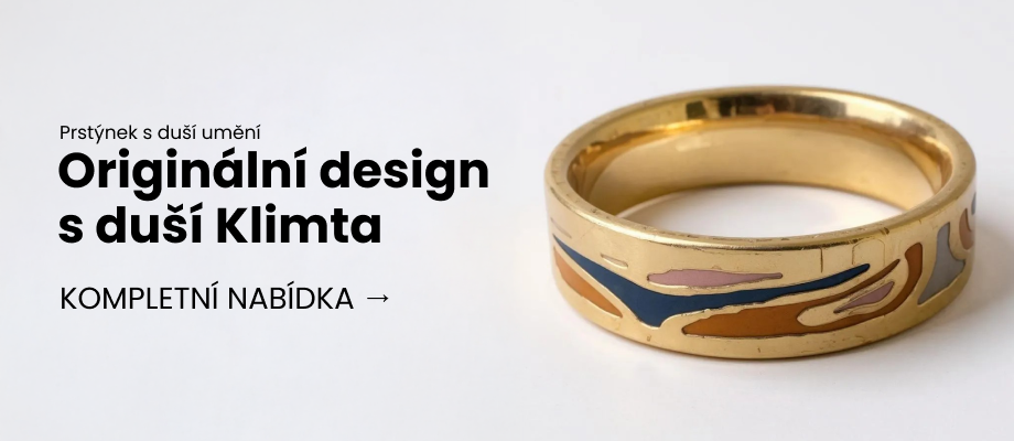 Originální design s duší Klimta