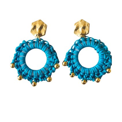 aretes turquesa