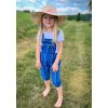 Dětské kalhoty s laclem z Jižní Ameriky