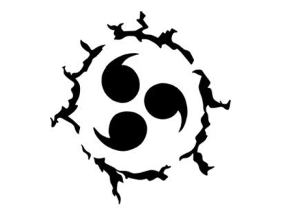 Orochimaru mark – dočasné tetování INked