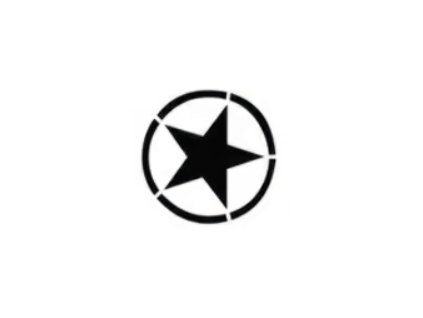 Allied star – dočasné tetování INked