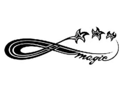 Nekonečno - magic – dočasné tetování INked
