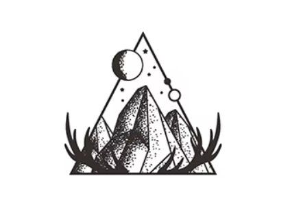 Horský život – dočasné tetování INked