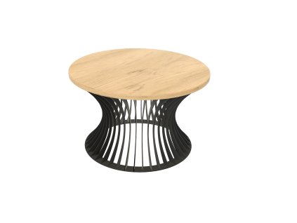 konferencni stul inkol cerny dub wave 01