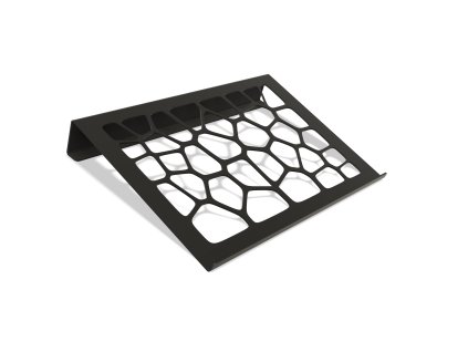 designova kovova podlozka pod notebook inkol cerna