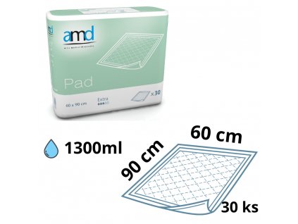 AMD PAD Extra 60x90 cm podložka pod pacienta (30ks)