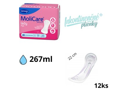 vlozky molicare premiu lady 1,5 kvapky