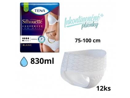 TENA SILHOUETTE NORMAL M dámske naťahovacie absorpčné nohavičky 12ks