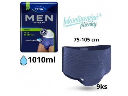 Tena men pants blue s m