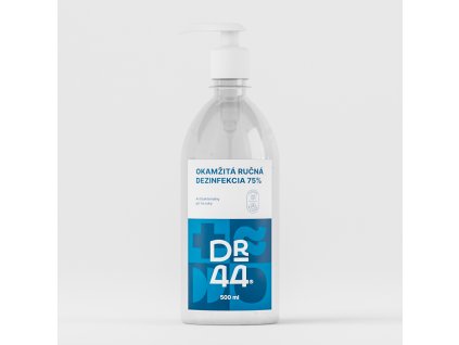 DR.44 Okamžitá ručná dezinfekcia 75% – pumpička 500 ml
