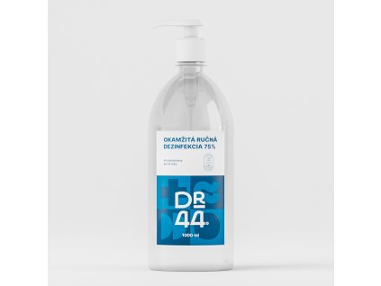 DR.44 Okamžitá ručná dezinfekcia 75% – pumpička 1000 ml