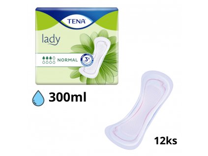 TENA LADY NORMAL absorpčné vložky 12ks