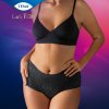 TENA Lady Pants Plus Noir L čierne dámske naťahovacie inkontinenčné nohavičky 8ks