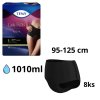 TENA Lady Pants Plus Noir L čierne dámske naťahovacie inkontinenčné nohavičky 8ks