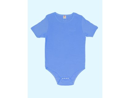 plain light blue onesie
