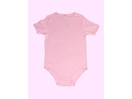 Plain PINK (short)  onesie - 4XL