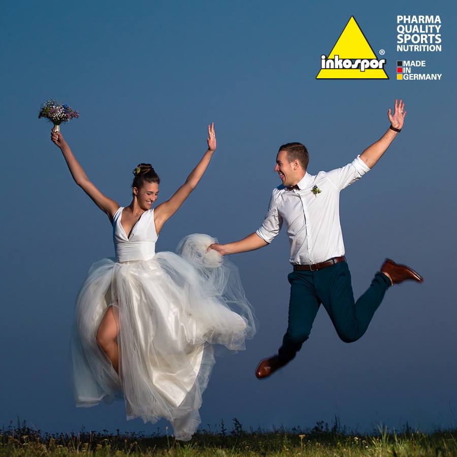 Díky Inkosporu si o víkendu řekli "ano" náš produktový specialista Martin Vlček a naše několinásobná mistryně ČR v moderní gymnastice Monika Míčková