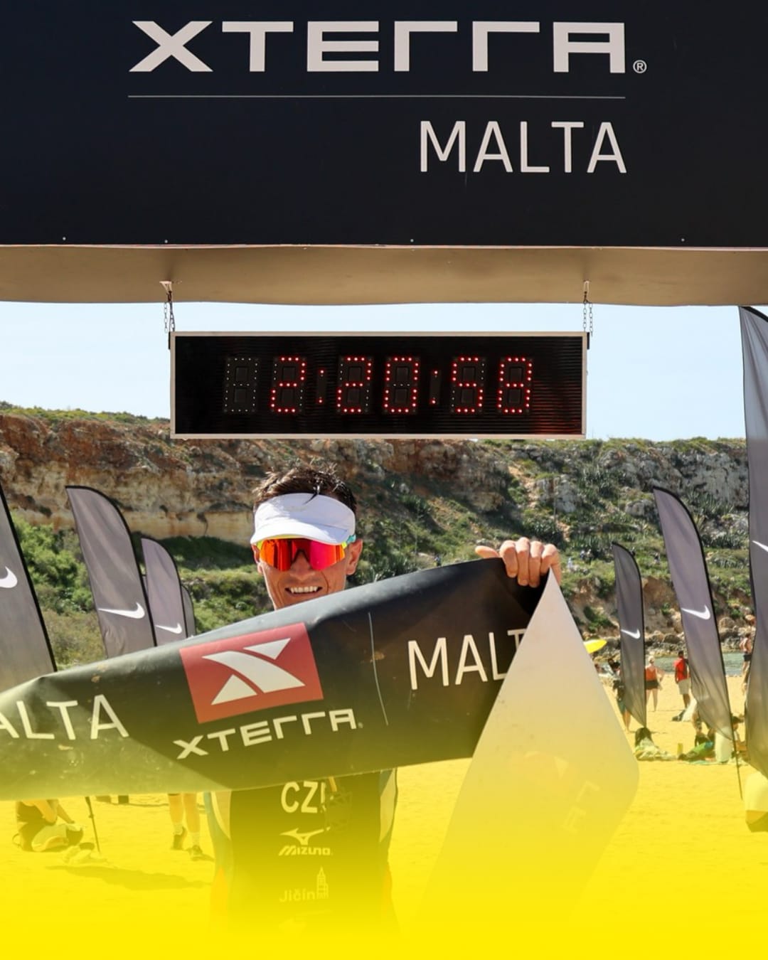 Petr Soukup vyhrál závod Xterra Malta 2025