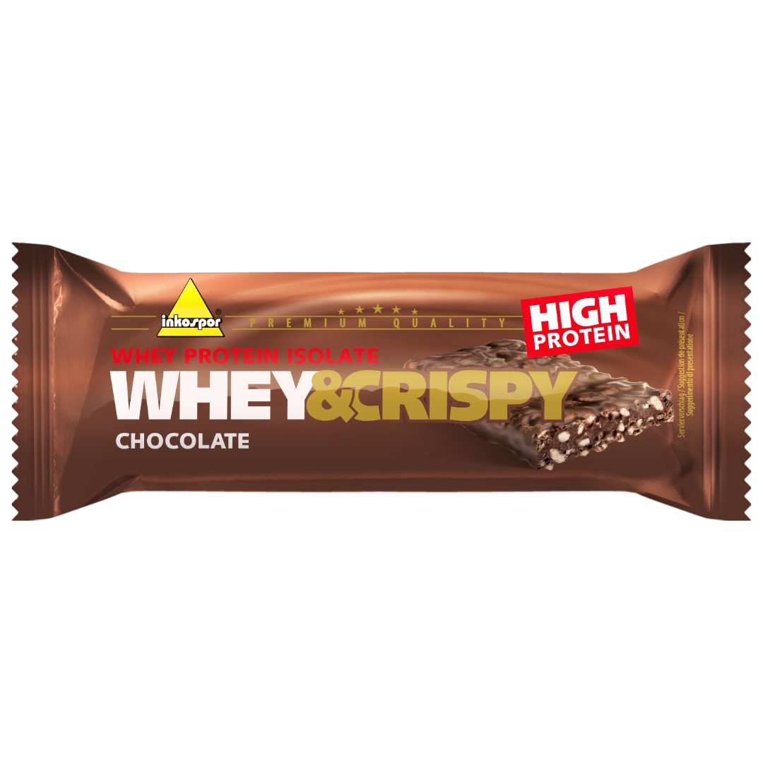 Inkospor Whey crispy čokoláda 50g