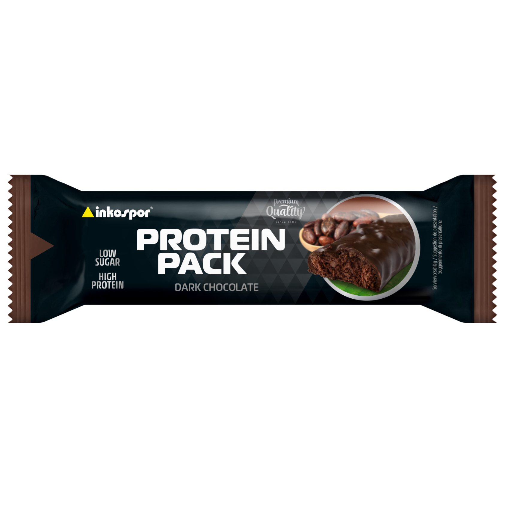 Inkospor Protein Pack hořká čokoláda 35 g