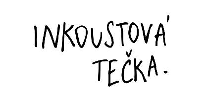 inkoustová tečka