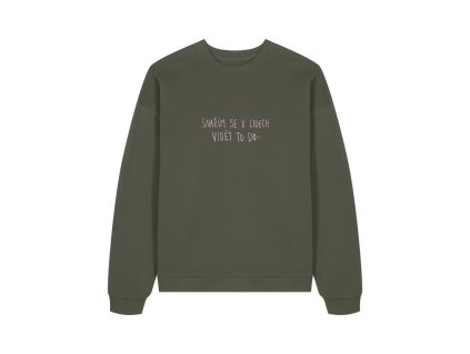 inkoustovatecka mikina snazim khaki01