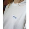 Triko NEVIM s výšivkou, off white
