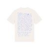 Triko Musím létit, off white s modrou