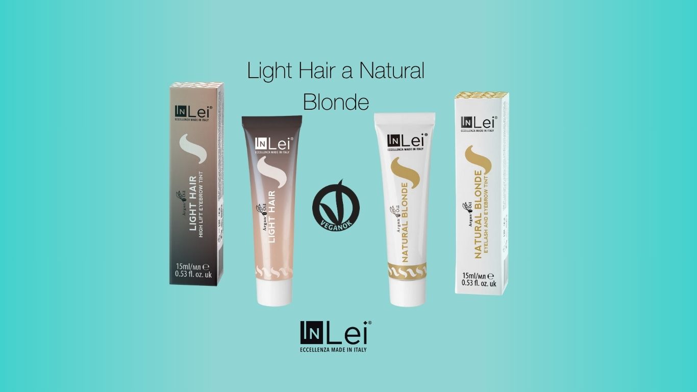 Trend přirozeného obočí: vše o odstínech InLei® Natural Blonde a Light Hair